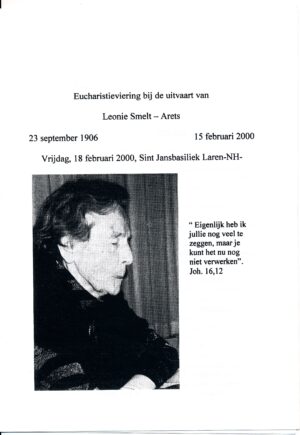 Arets, Leonie (1906-2000)